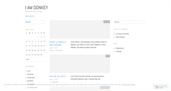 Desktop Screenshot of iamdonkey.wordpress.com