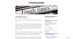 Desktop Screenshot of cynicaljournalist.wordpress.com