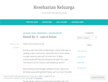 Tablet Screenshot of hari2ku.wordpress.com