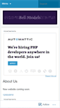Mobile Screenshot of bellmodels.wordpress.com