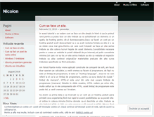 Tablet Screenshot of nicoion.wordpress.com