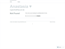 Tablet Screenshot of anastasiapavlovna.wordpress.com