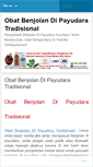 Mobile Screenshot of obatbenjolandipayudaratradisional.wordpress.com