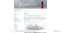 Desktop Screenshot of ethanelsewhere.wordpress.com