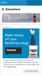 Mobile Screenshot of ethanelsewhere.wordpress.com