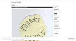 Desktop Screenshot of forestworld.wordpress.com