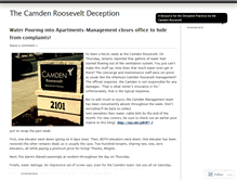 Tablet Screenshot of camdendeception.wordpress.com