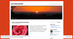 Desktop Screenshot of love1sacredspace.wordpress.com
