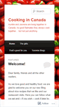 Mobile Screenshot of cookincanada.wordpress.com