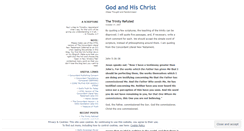 Desktop Screenshot of godthroughchrist.wordpress.com