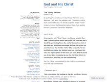 Tablet Screenshot of godthroughchrist.wordpress.com