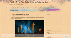 Desktop Screenshot of estudioadebutantes.wordpress.com