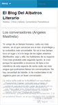 Mobile Screenshot of elalbatrosliterario.wordpress.com