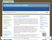 Tablet Screenshot of elalbatrosliterario.wordpress.com