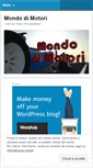 Mobile Screenshot of mondodimotori.wordpress.com