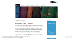 Desktop Screenshot of doingdd101.wordpress.com