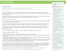 Tablet Screenshot of momforce.wordpress.com