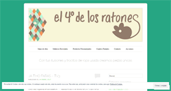 Desktop Screenshot of el4odelosratones.wordpress.com