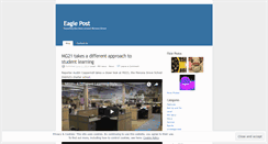 Desktop Screenshot of eaglepost.wordpress.com