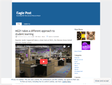 Tablet Screenshot of eaglepost.wordpress.com