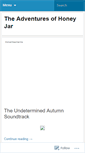 Mobile Screenshot of adventuresofhoneyjar.wordpress.com