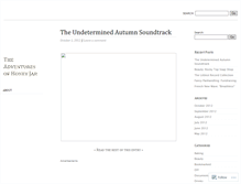 Tablet Screenshot of adventuresofhoneyjar.wordpress.com