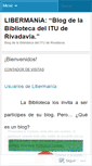 Mobile Screenshot of itubiblioteca.wordpress.com