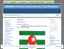 Tablet Screenshot of itubiblioteca.wordpress.com