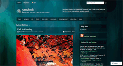 Desktop Screenshot of 3amjosh.wordpress.com