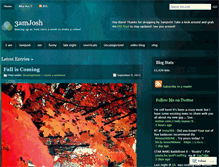 Tablet Screenshot of 3amjosh.wordpress.com