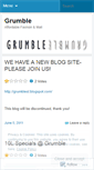 Mobile Screenshot of ggrumble.wordpress.com