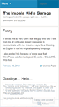 Mobile Screenshot of impalakid.wordpress.com
