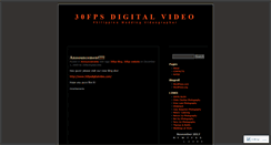 Desktop Screenshot of 30fpsdigitalvideo.wordpress.com