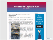 Tablet Screenshot of capitulohum.wordpress.com