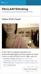 Mobile Screenshot of paulanyetheblog.wordpress.com