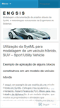Mobile Screenshot of engsis.wordpress.com