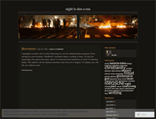 Tablet Screenshot of nightisalsosun.wordpress.com