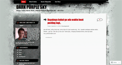 Desktop Screenshot of darkpurplesky.wordpress.com