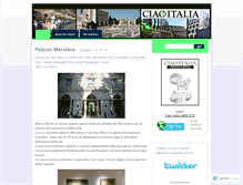 Tablet Screenshot of ciaoitalia.wordpress.com