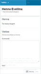Mobile Screenshot of hennaahtiainen.wordpress.com