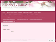 Tablet Screenshot of hennaahtiainen.wordpress.com