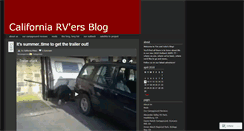Desktop Screenshot of califrvers.wordpress.com
