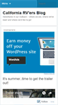 Mobile Screenshot of califrvers.wordpress.com