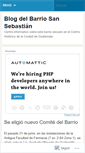 Mobile Screenshot of barriosansebastian.wordpress.com