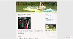 Desktop Screenshot of lamyarda.wordpress.com