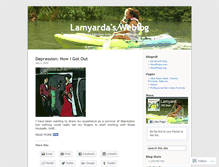 Tablet Screenshot of lamyarda.wordpress.com