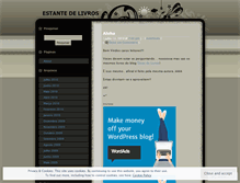 Tablet Screenshot of estantelivros.wordpress.com