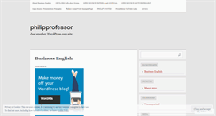 Desktop Screenshot of philipprofessor.wordpress.com