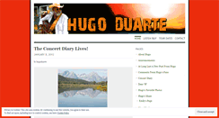 Desktop Screenshot of hugoduarte.wordpress.com