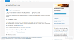 Desktop Screenshot of eduproiect.wordpress.com